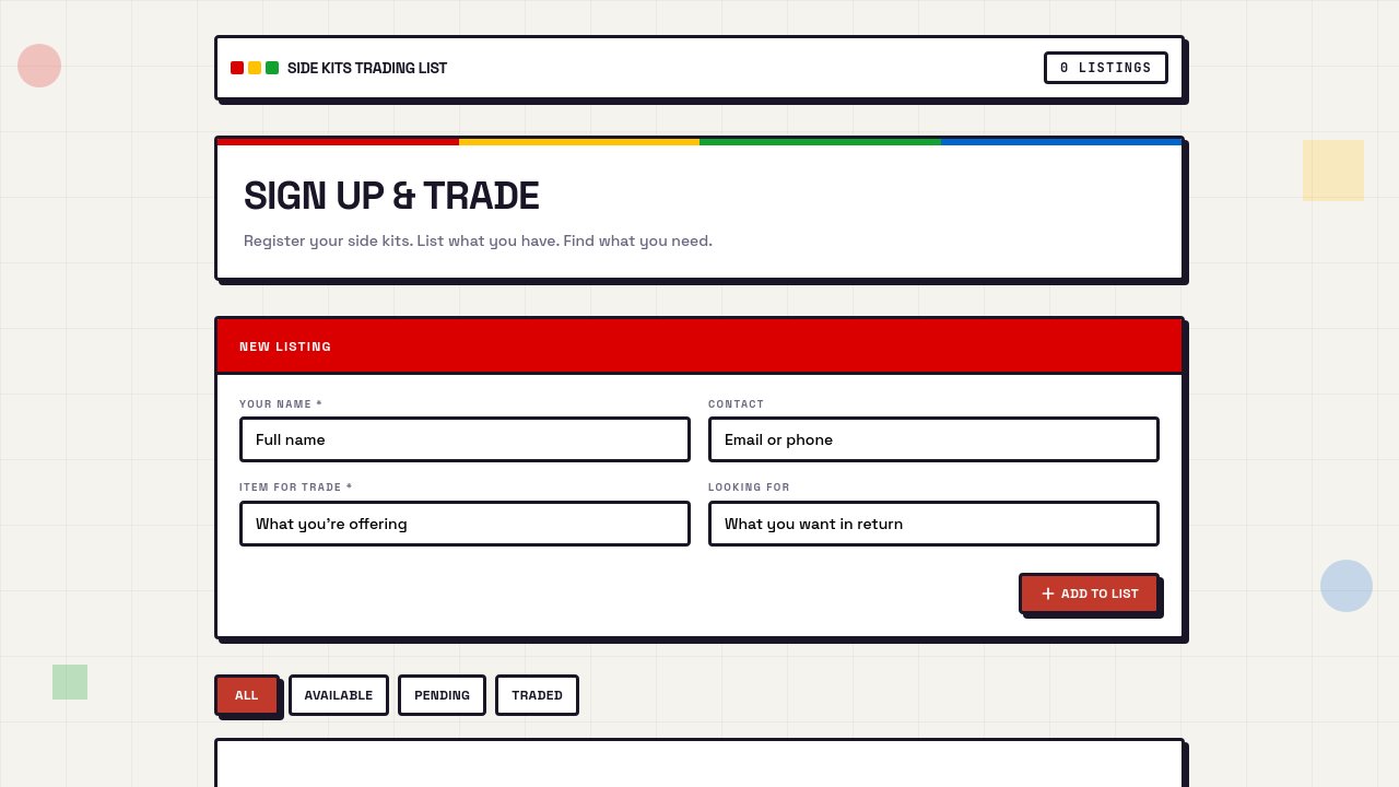 side-kits-trading-list